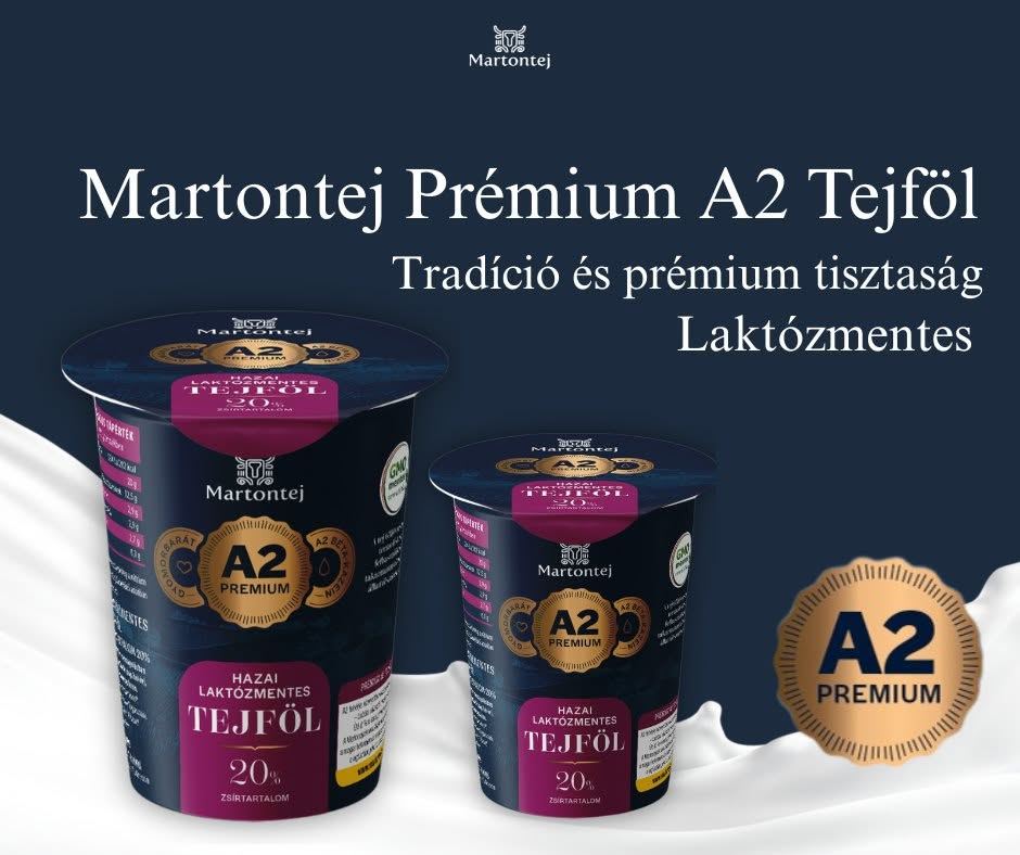 Martontej Prémium A2 Tejföl, laktózmentes